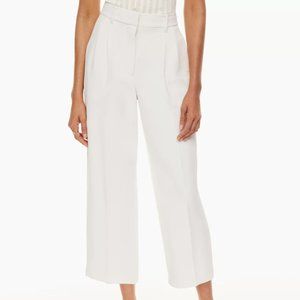 Aritzia Wilfred Effortless Cropped Pant in Light Birch NWT